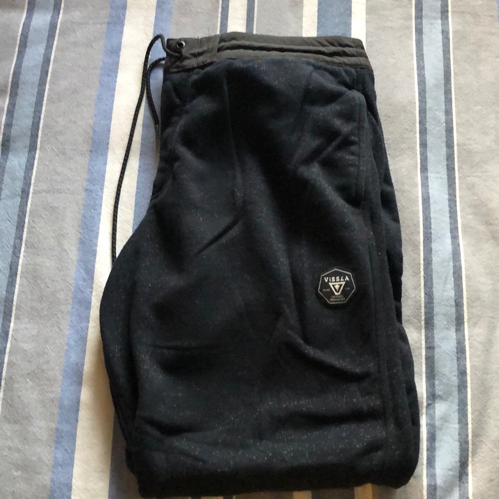 Vissla Black Sweatpants